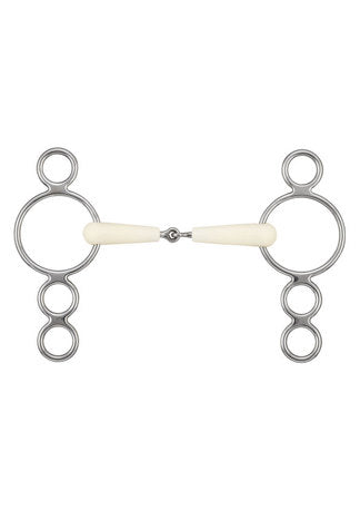 HAPPY MOUTH PESSOA GAG SNAFFLE, 145 mm