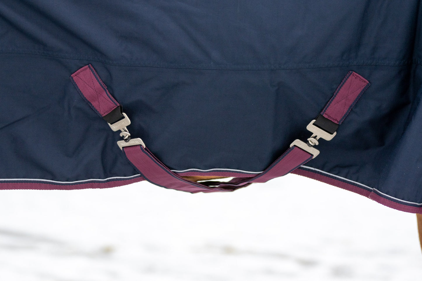 WAHLSTEN RAIN 600D + 100G TURNOUT RUG, NAVY