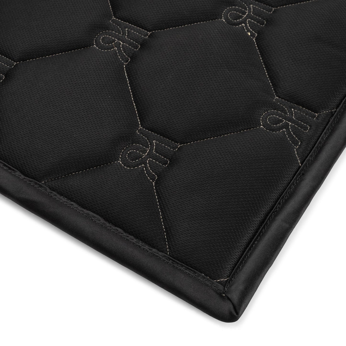 CHARMER DRESSAGE SADDLE PAD, TAUPE VELVET, FULL