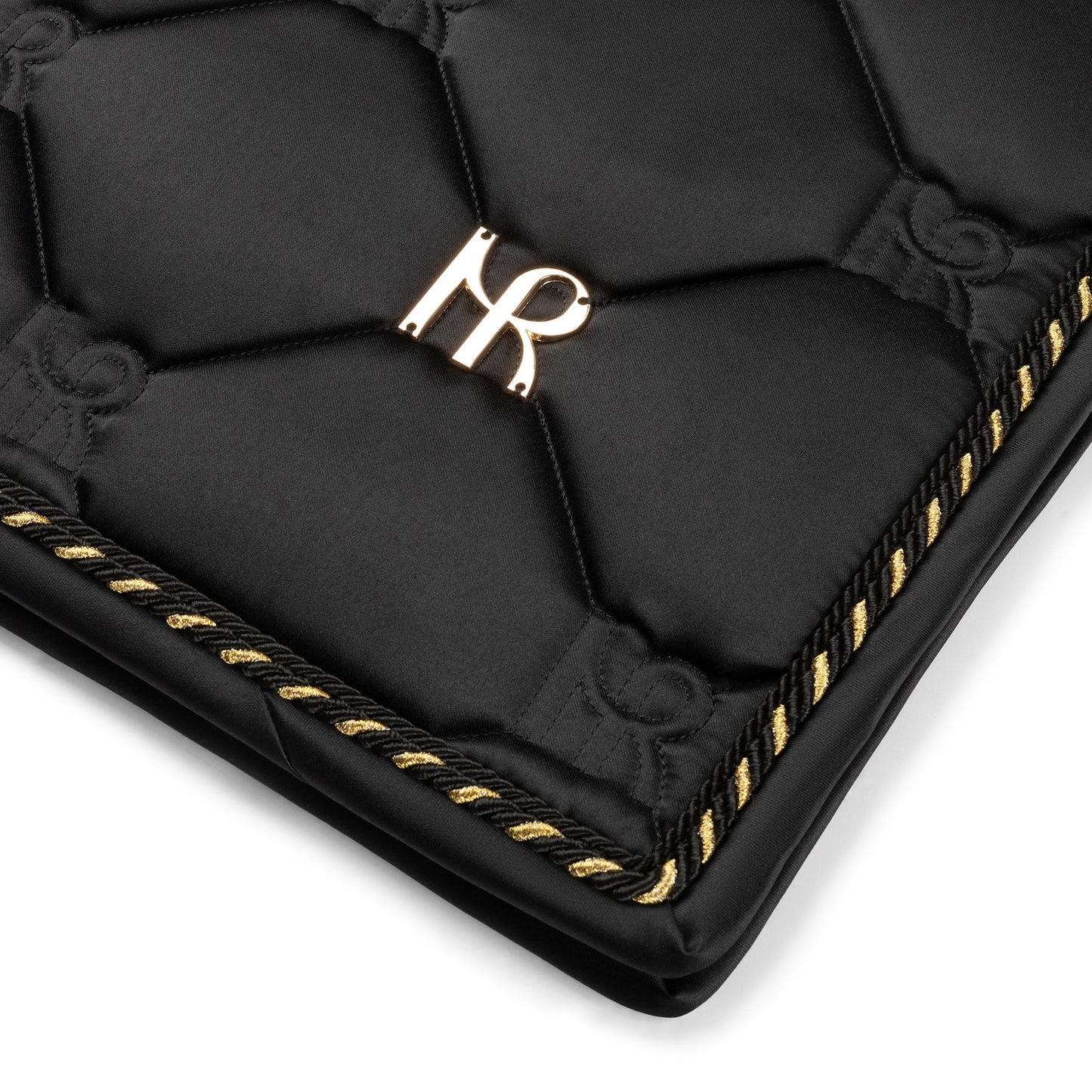 CHARMER DRESSAGE SADDLE PAD - BLACK, FULL