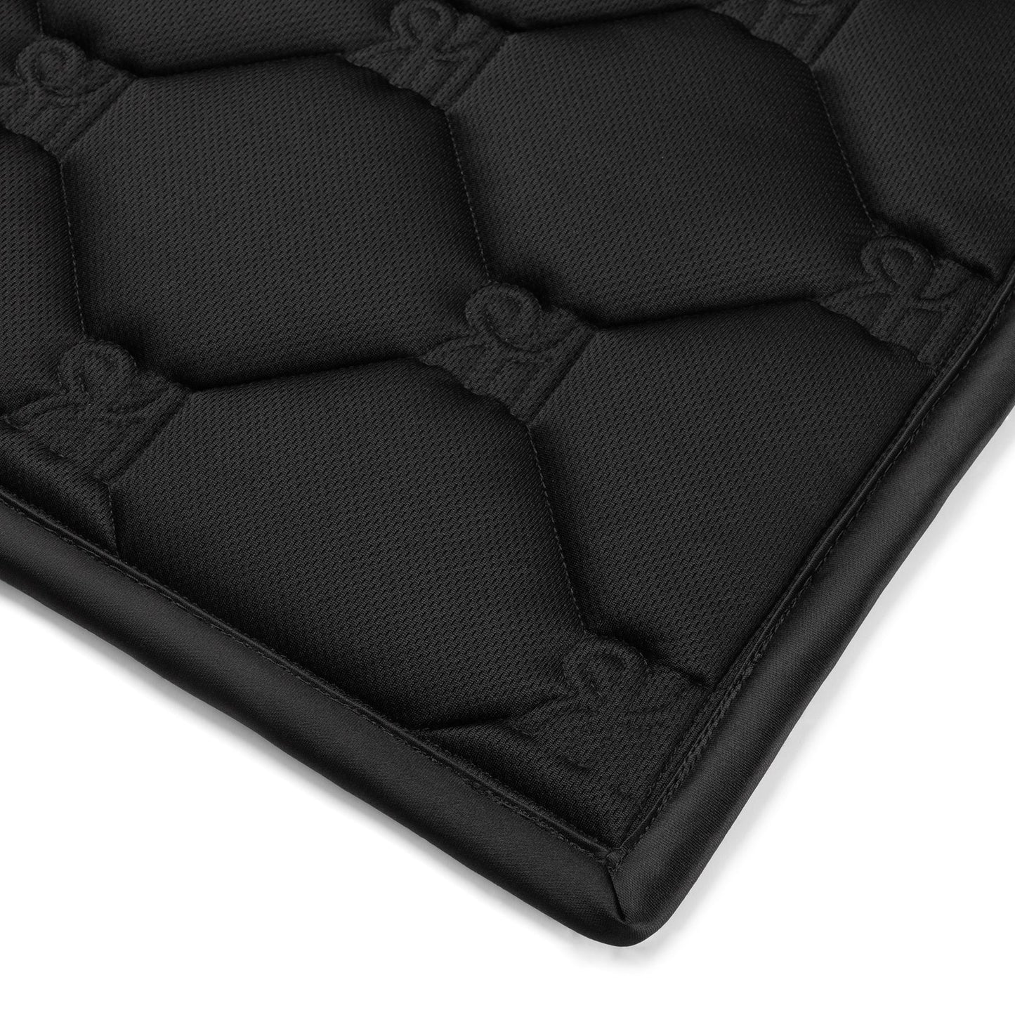 CHARMER DRESSAGE SADDLE PAD - BLACK, FULL