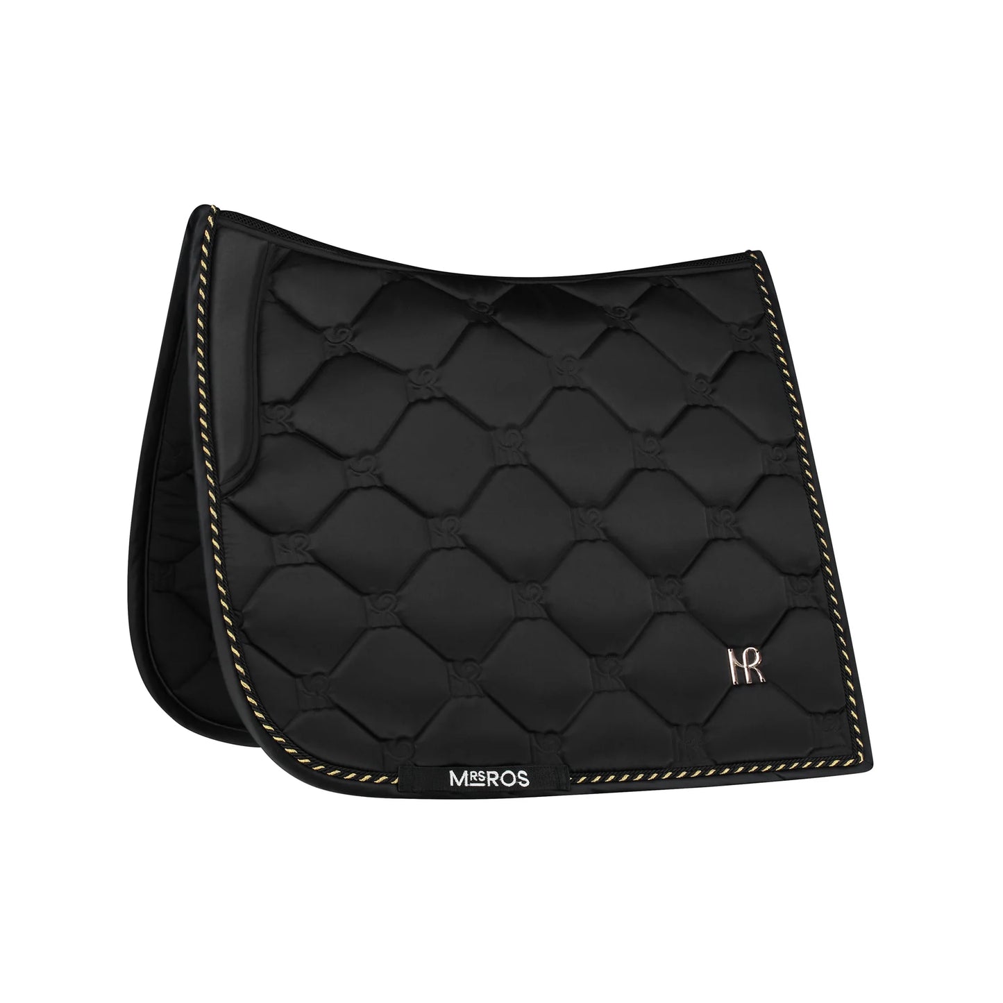 CHARMER DRESSAGE SADDLE PAD - BLACK, FULL