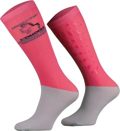 RIDING SOCKS WITH SILICONE GRIP