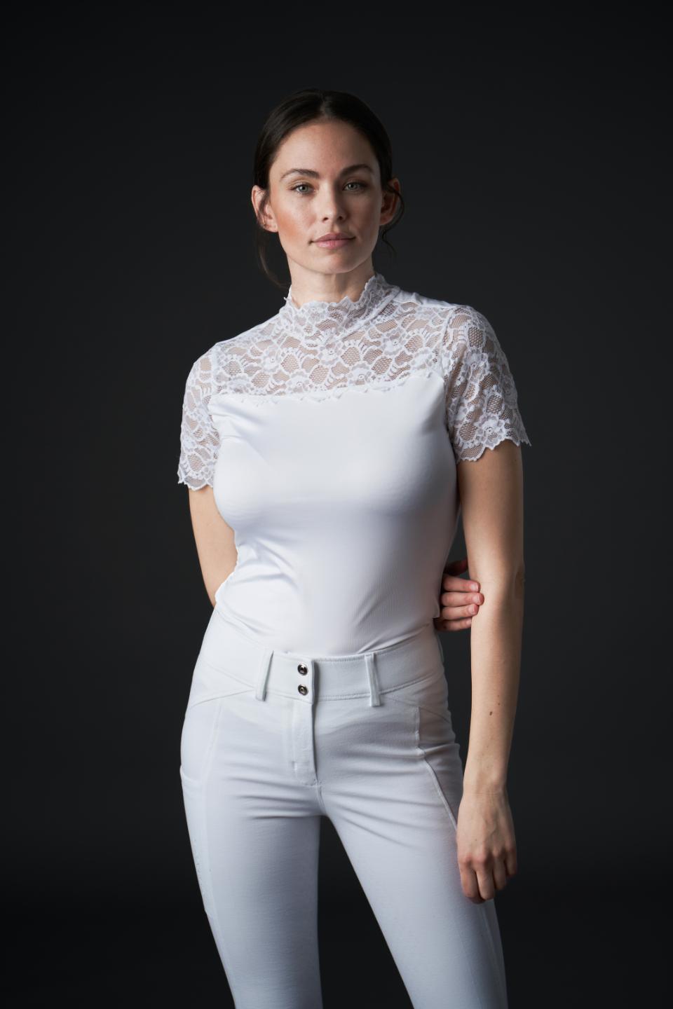 Equipage Malika short sleeve showshirt, S