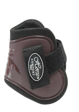 HORSE COMFORT FETLOCK BOOTS, BROWN, PONY