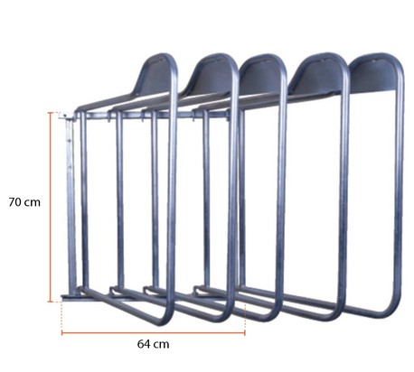 WAHLSTEN BLANKET RACK FOR 5 BLANKETS, BLACK
