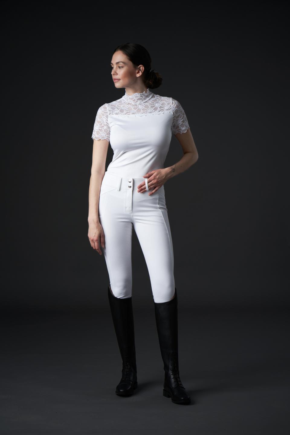 Equipage Malika short sleeve showshirt, S