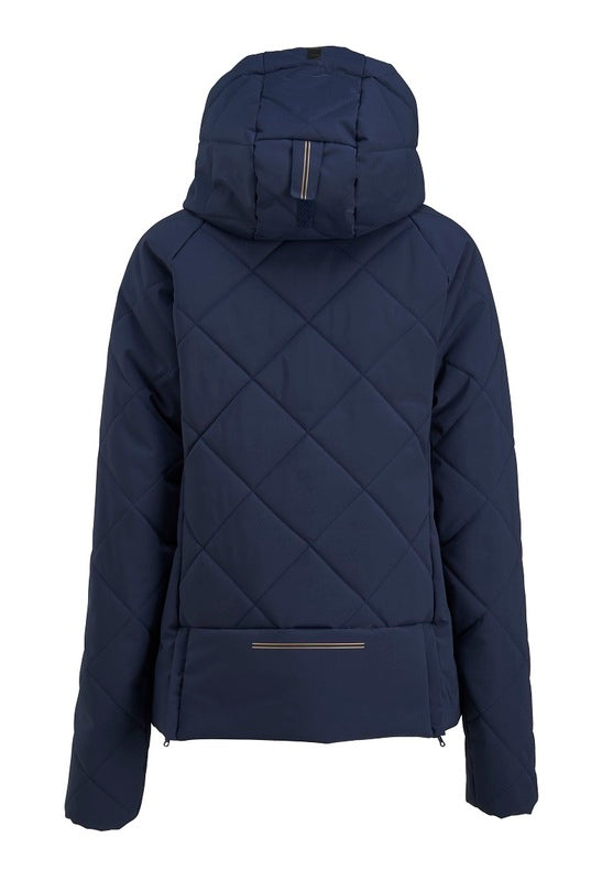 WAHLSTEN CITRINE WOMEN'S WINTER COAT, DARK BLUE, 40