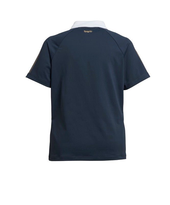 WAHLSTEN DACITE CHILDREN'S COMPETITION T-SHIRT, DARK BLUE-WHITE, 150