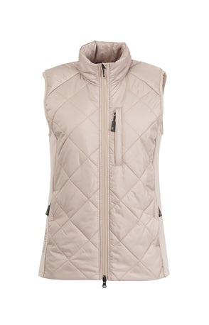 WAHLSTEN GEDLENA WOMEN'S HYBRID VEST, SAND
