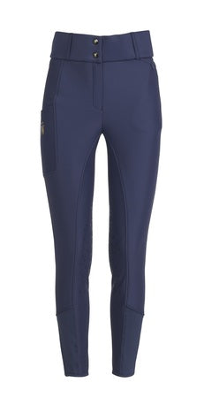 WAHLSTEN ETITE WOMEN KNEE GRIP BREECHES, DARK BLUE, 38/M