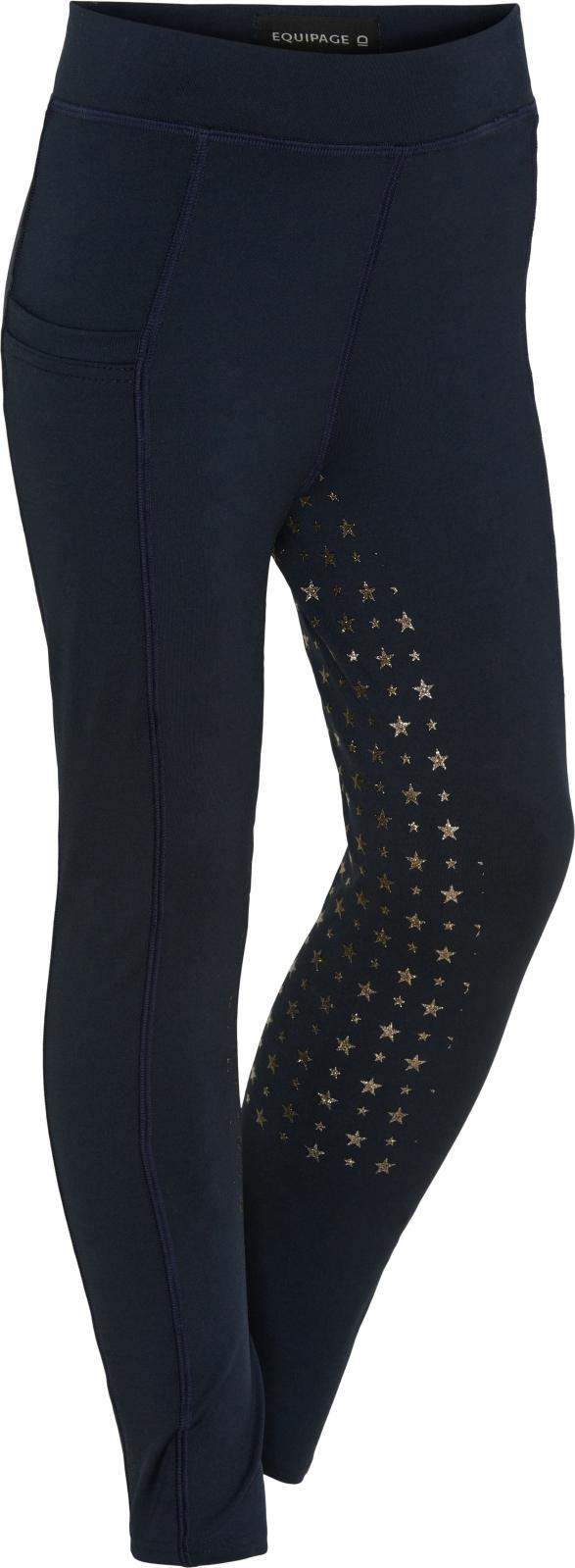 Equipage Molly Glitter Full Grip riding tights, 152 cm