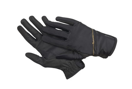 WAHLSTEN FOXA RIDING GLOVES, BLACK, L