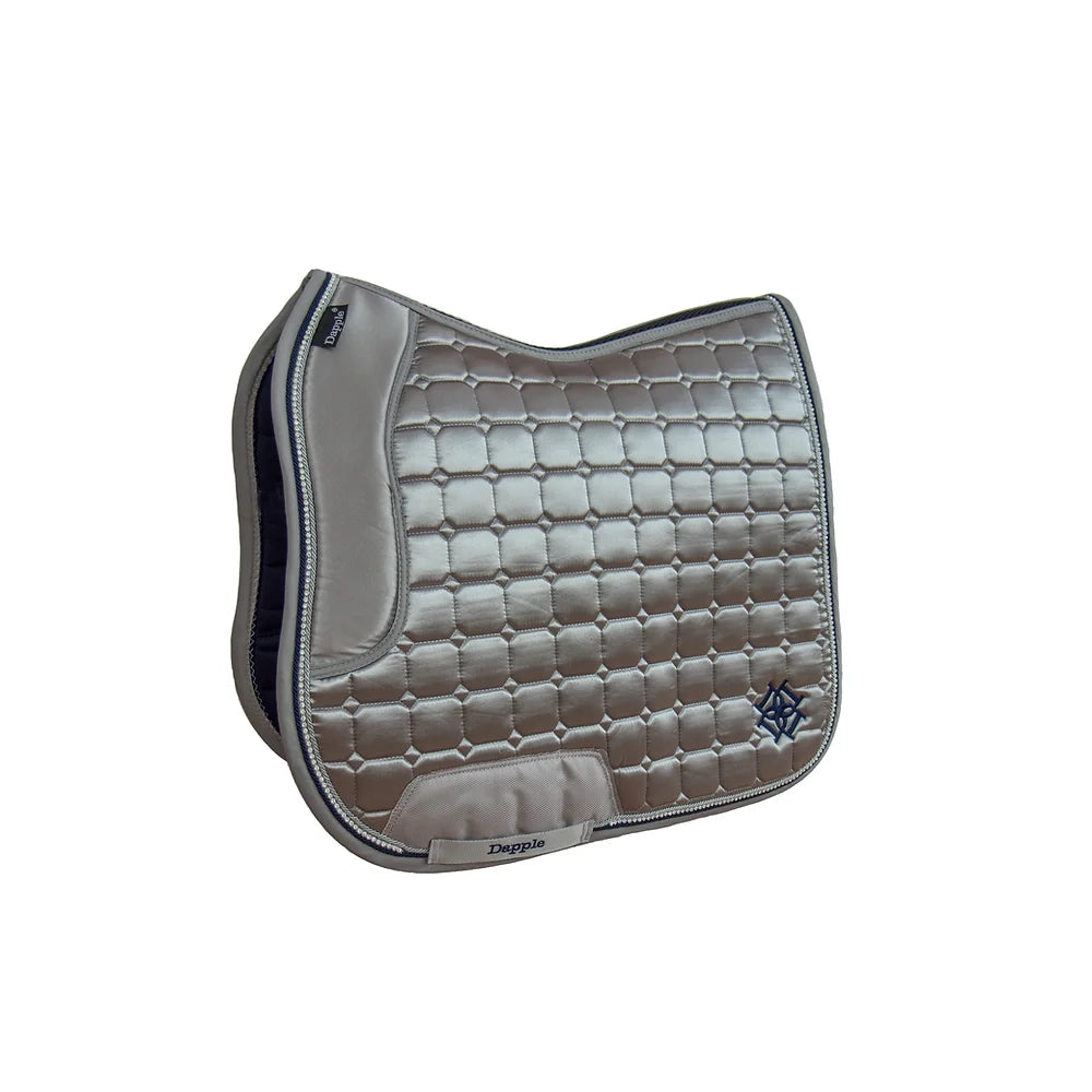 Dapple Arctic Silver Diamanté Saddle Pad