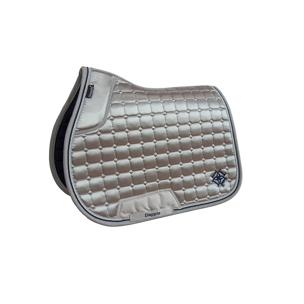Dapple Arctic Silver Diamanté Saddle Pad