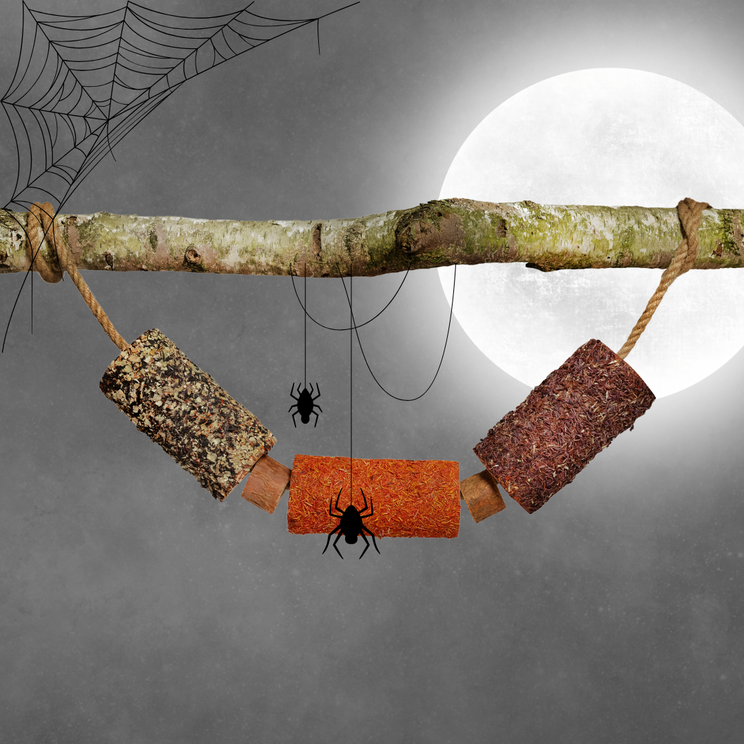 Spooky control - Herbal wooden chew toy for horses