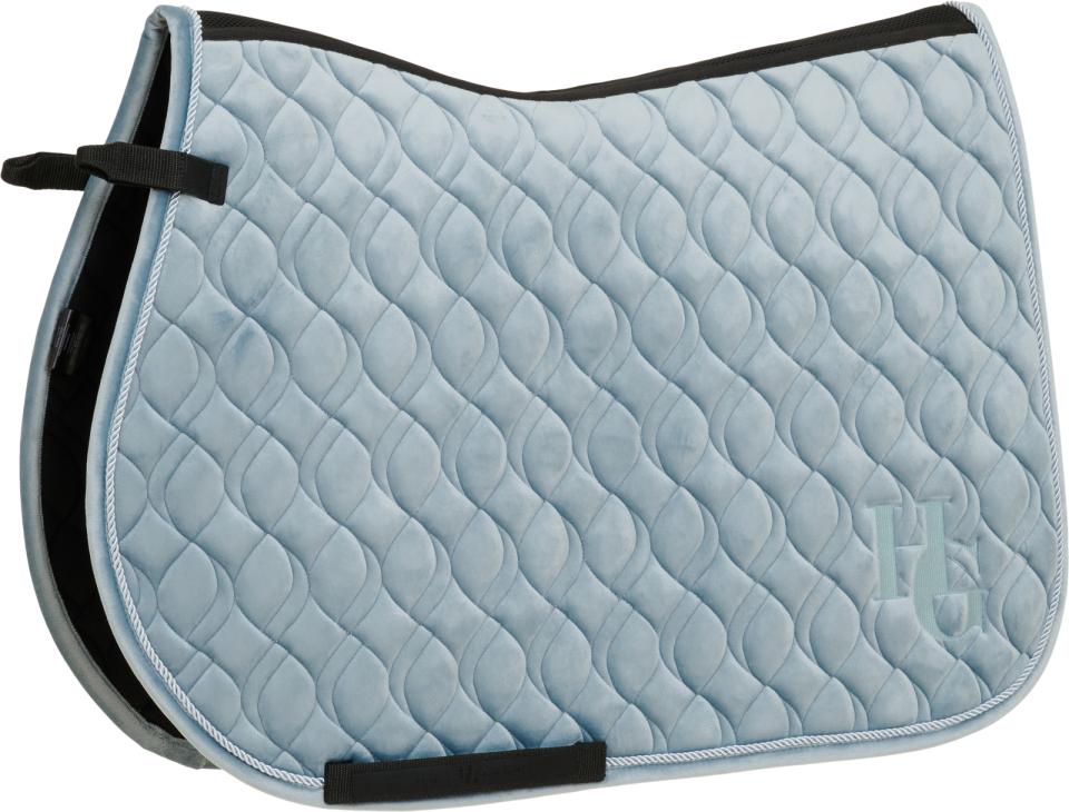 HorseGuard Simone saddle pad, Blue Fog, FULL