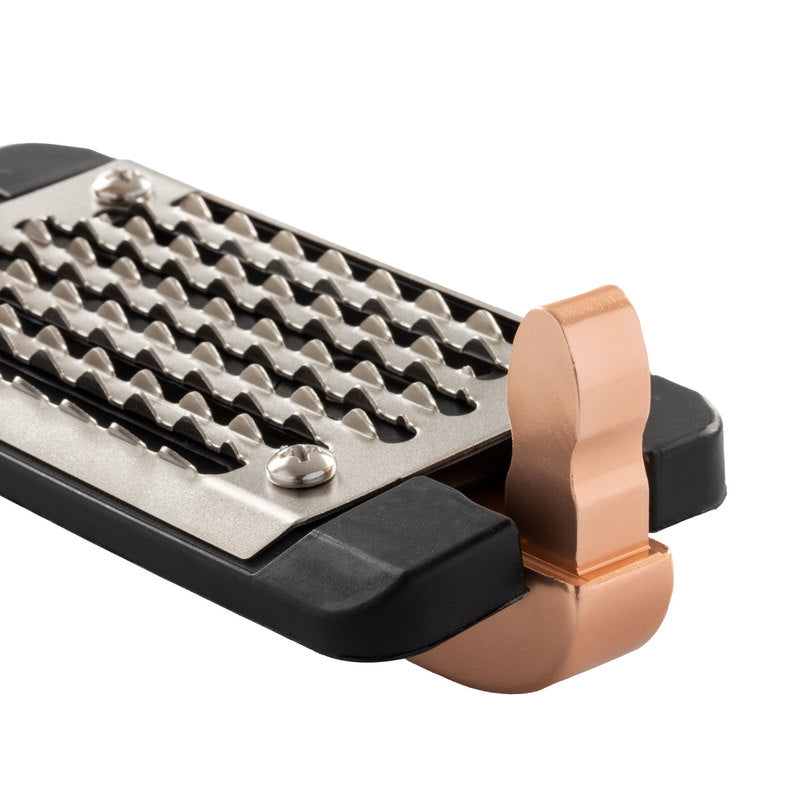 ACAVALLO REL-X EASY STIRRUPS, ROSE GOLD