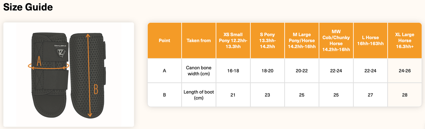 Equilibrium Tri-Zone Brushing Boots