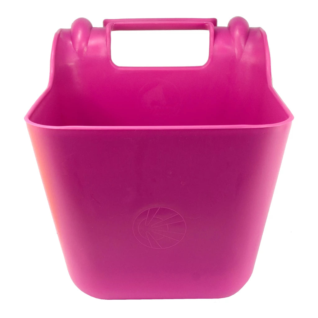 OK Plast Feed Trough with plastic hooks 14 l Pink