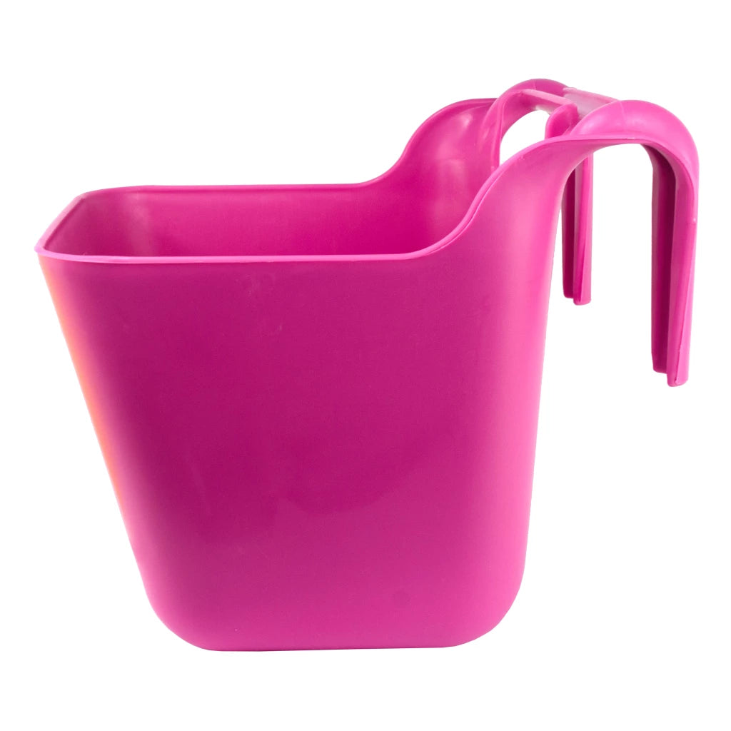 OK Plast Feed Trough with plastic hooks 14 l Pink