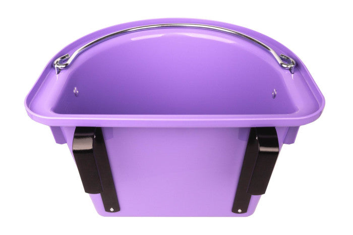 Show manger 12 l clavender, plastic, with hoock-in bail, Yummy