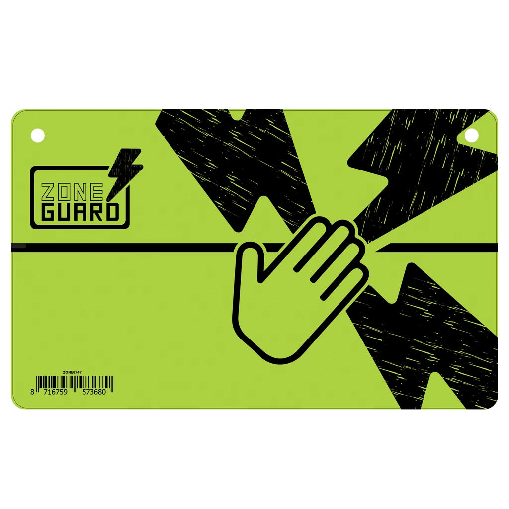 ZoneGuard Warning sign Caution: Electric Fence