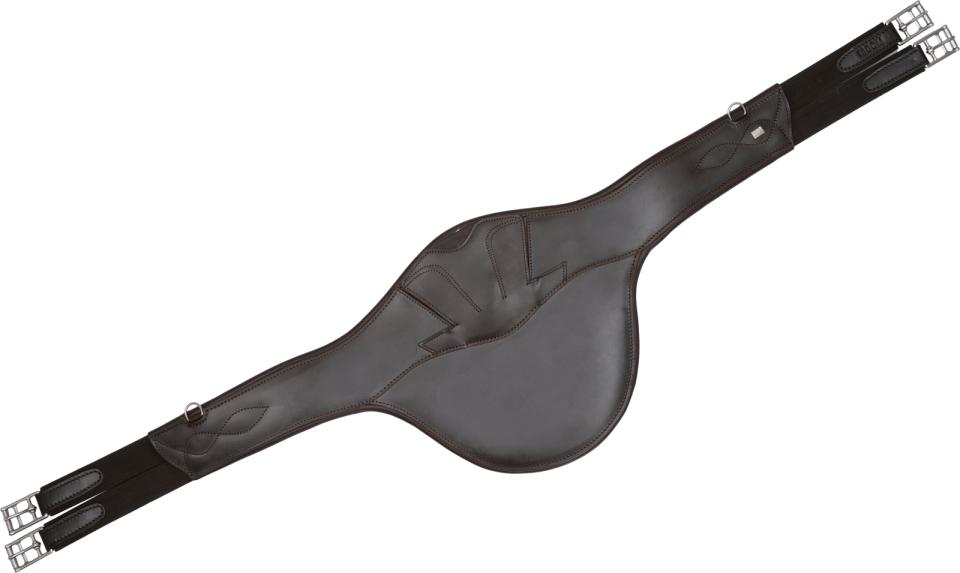 HorseGuard Lance stud guard girth, Brown 120 cm