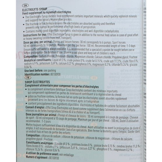 EFFOL MED ELECTROLYT-SYRUP, 500 ML