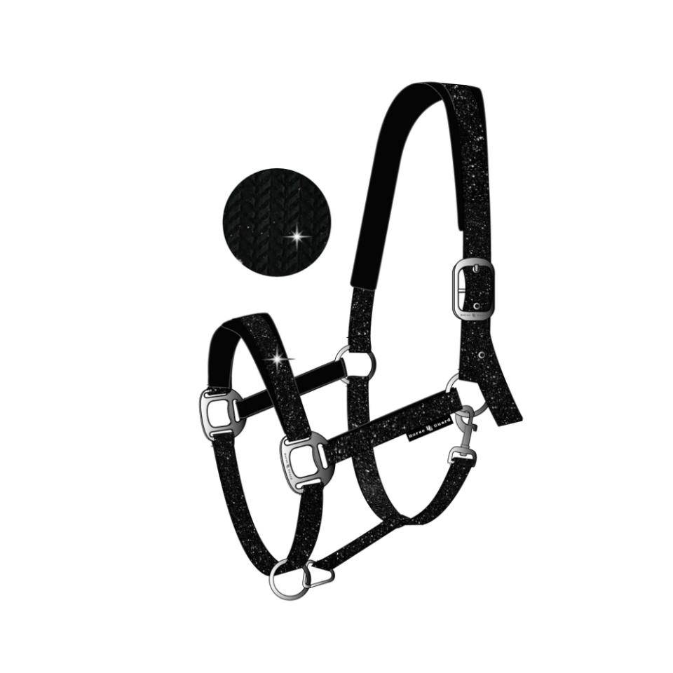 HorseGuard Jewel halter, Pony, black