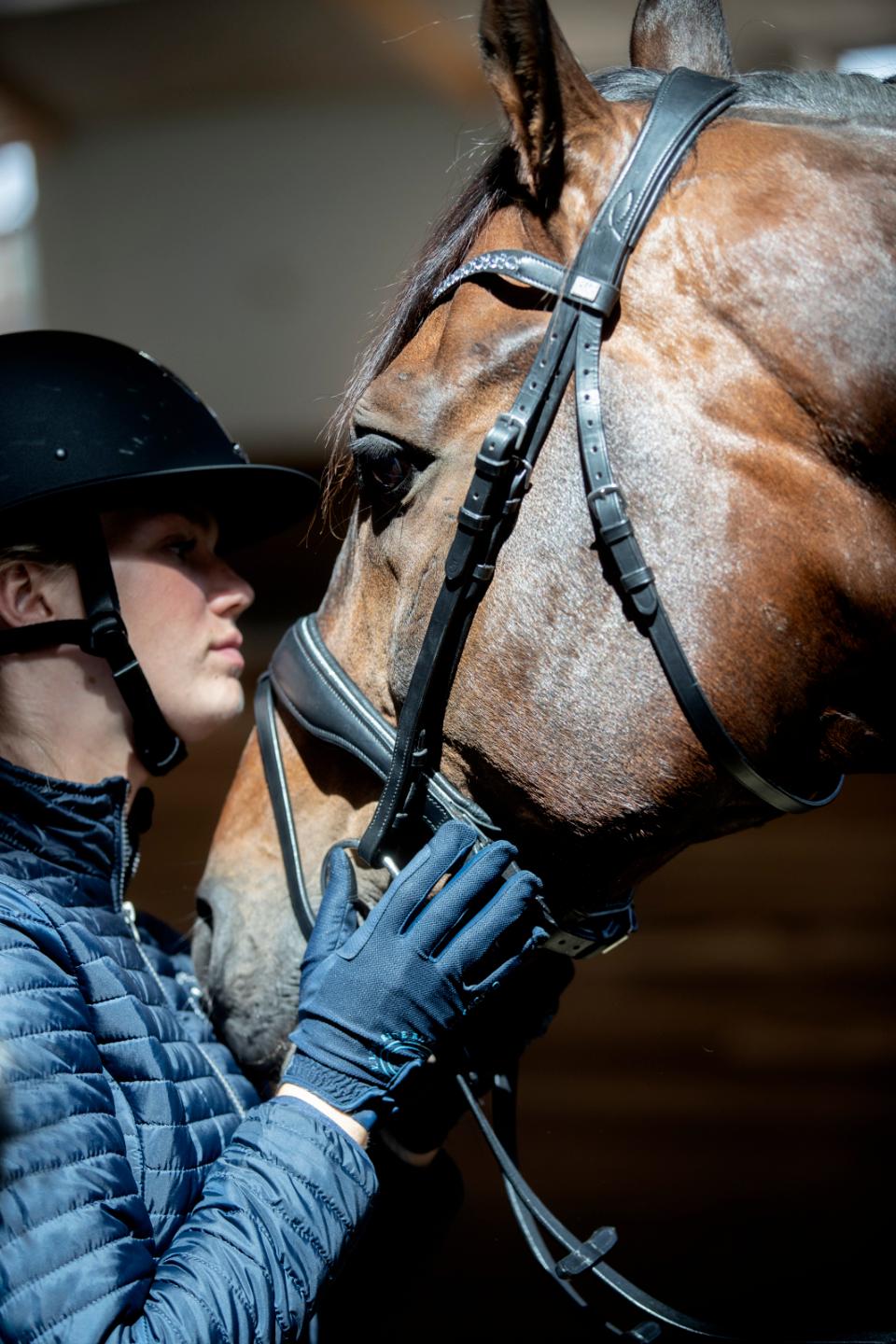 Equipage Terina mesh riding gloves