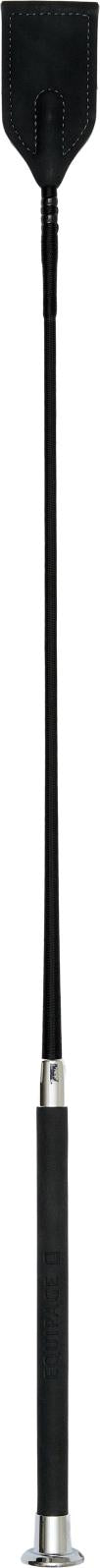 Equipage Tahira jumping whip, BLACK, 65