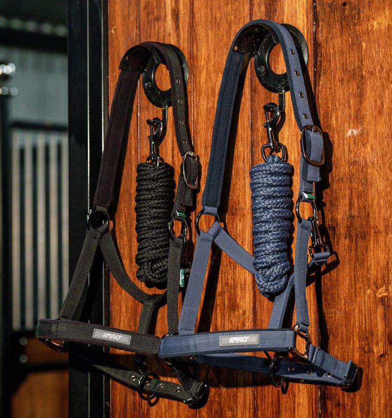 Amigo® Headcollar & Leadrope Set