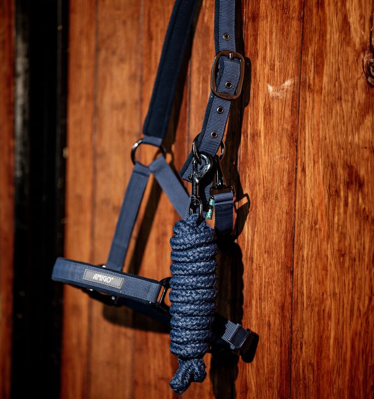 Amigo® Headcollar & Leadrope Set