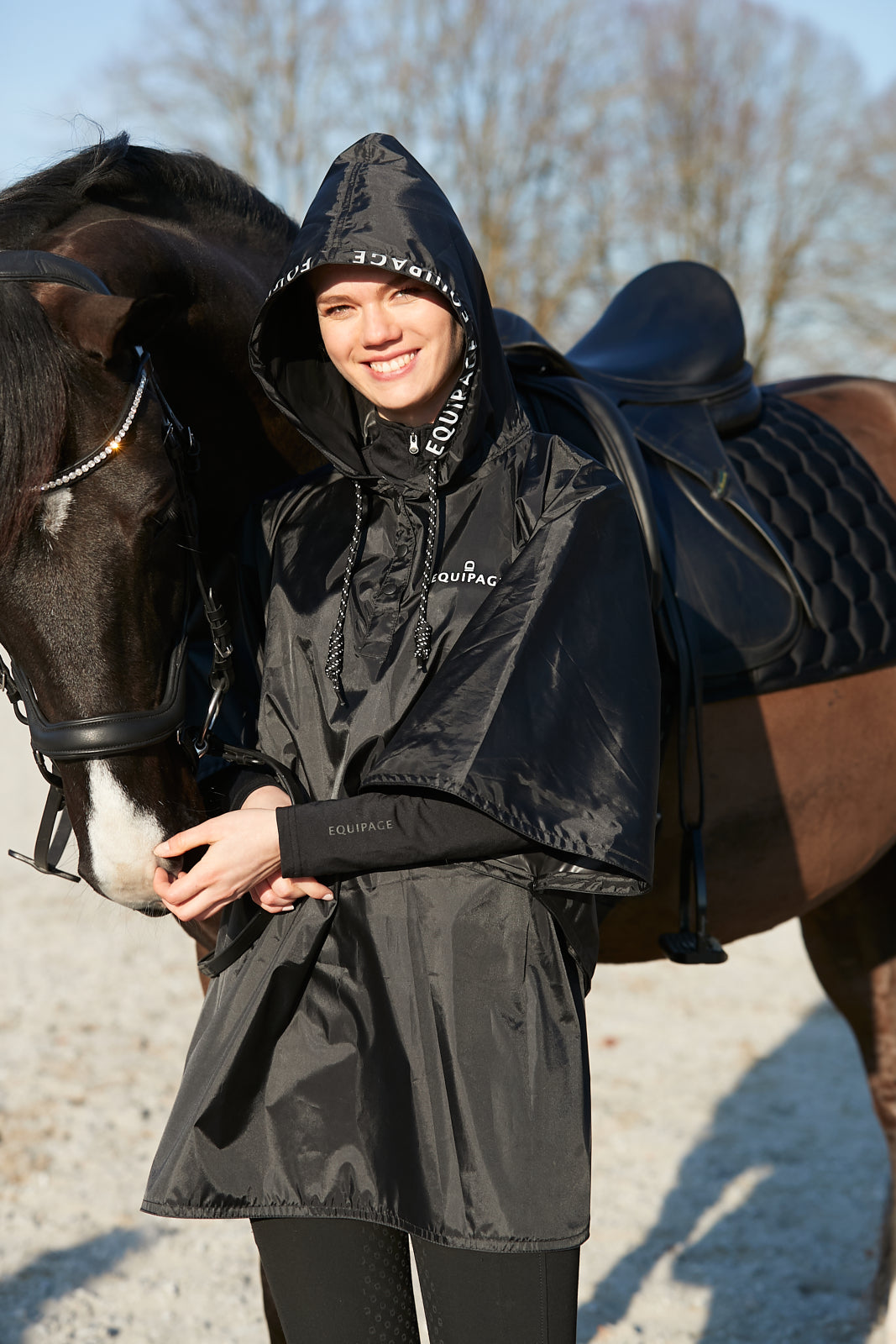Equipage Lala rain poncho