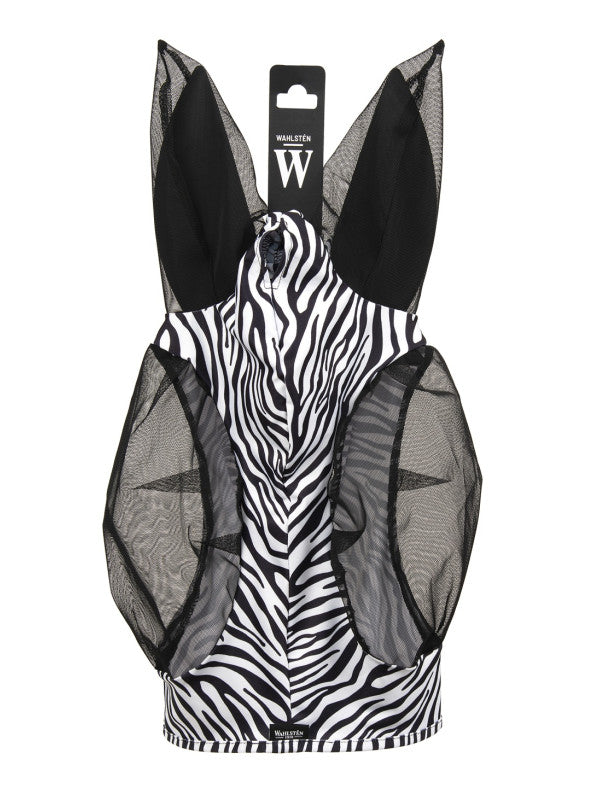 Wahlsten Zip fly mask, zebra