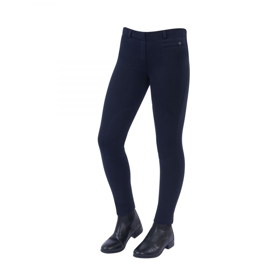 DUBLIN SUPA-FIT PULL ON KNEE PATCH JODHPURS