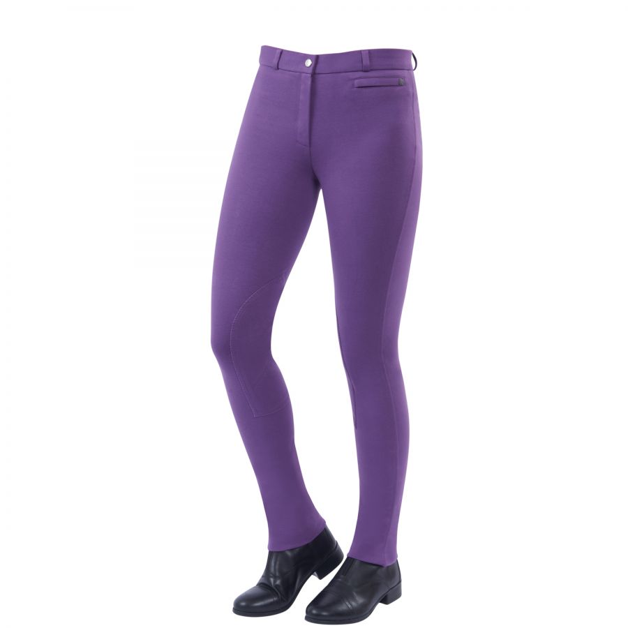 DUBLIN SUPA-FIT ZIP UP KNEE PATCH JODHPURS