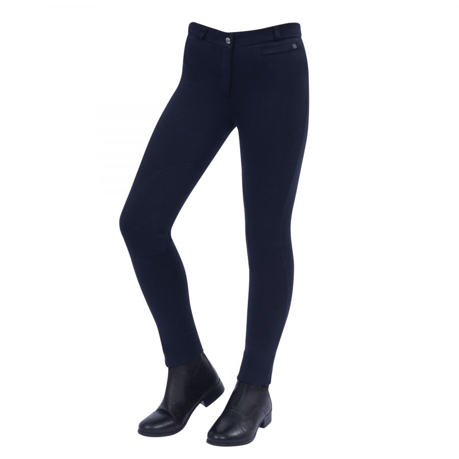 DUBLIN SUPA-FIT ZIP UP KNEE PATCH JODHPURS