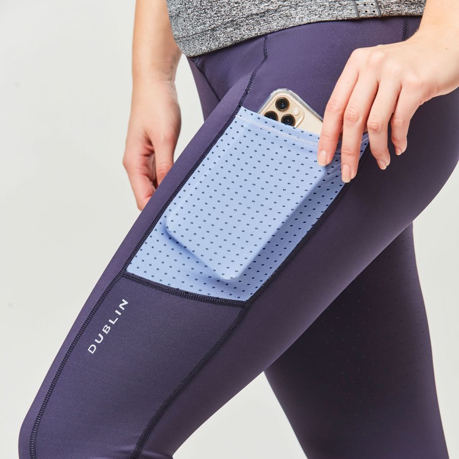 DUBLIN POWER PERFORMANCE MID RISE COLOUR BLOCK TIGHTS