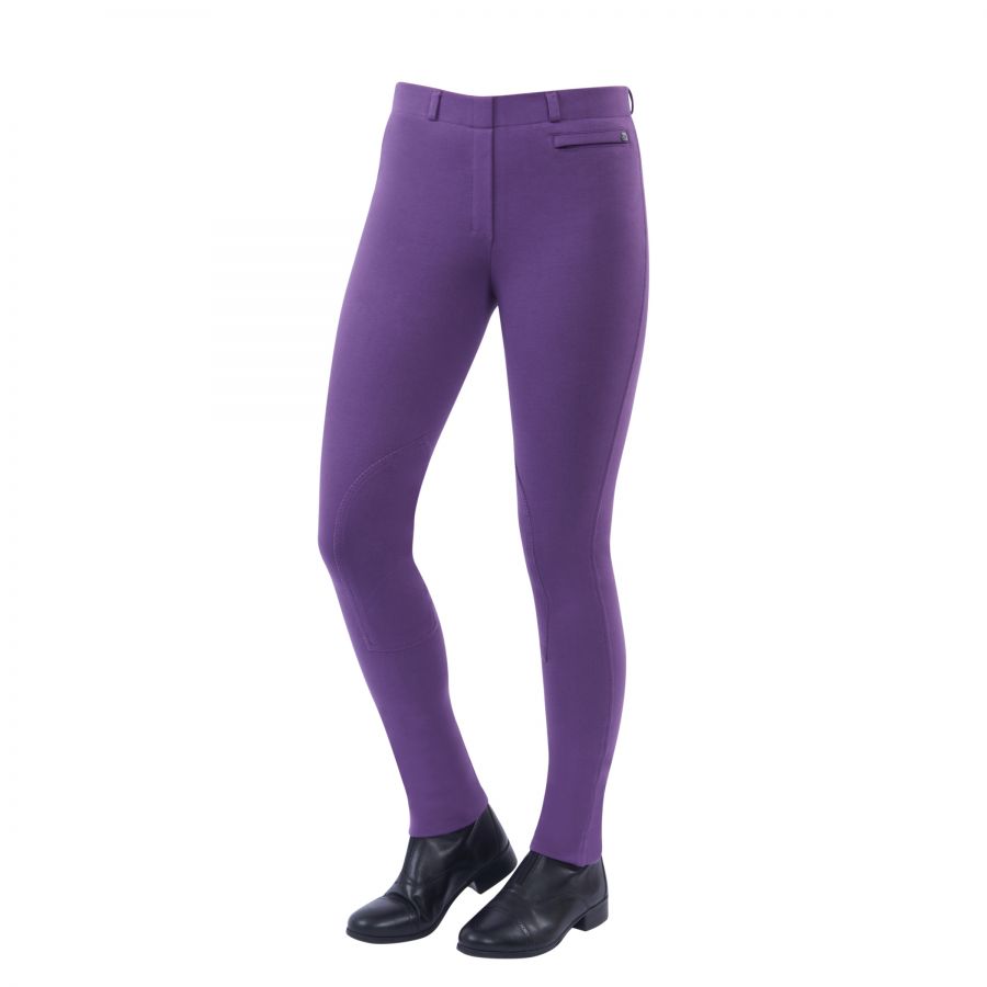 DUBLIN SUPA-FIT PULL ON KNEE PATCH JODHPURS