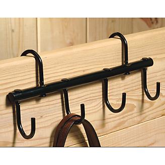 ROMA 4 HOOK METAL TACK RACK