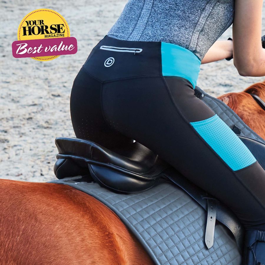 DUBLIN POWER PERFORMANCE MID RISE COLOUR BLOCK TIGHTS