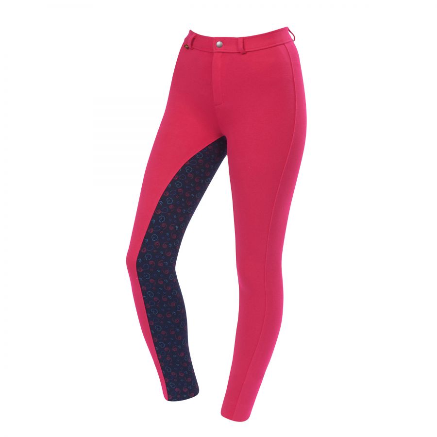 SAXON WARM UP COTTON EURO SEAT JODHPURS II