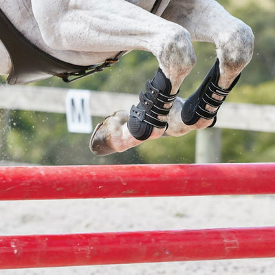 Boots are both lightweight and tough.