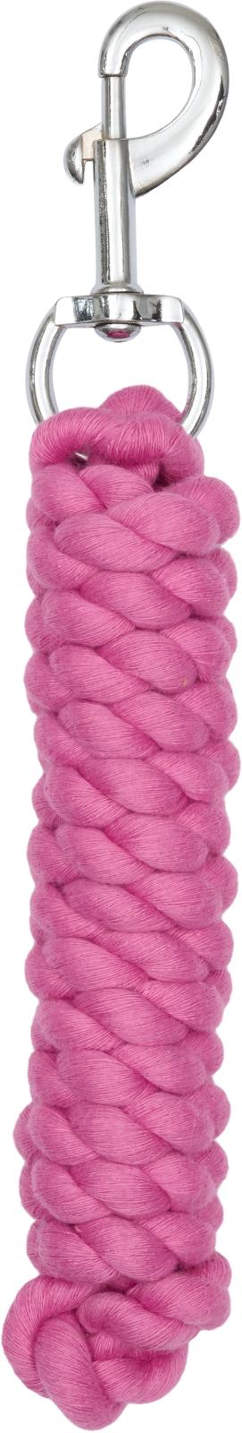 HorseGuard Fonda twisted lead rope, Phlox Pink