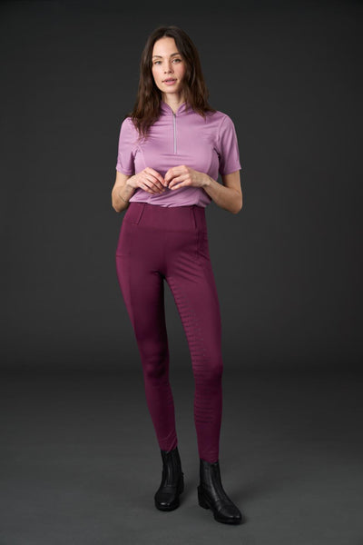 Equipage Kendra riding tights with full grip, XS