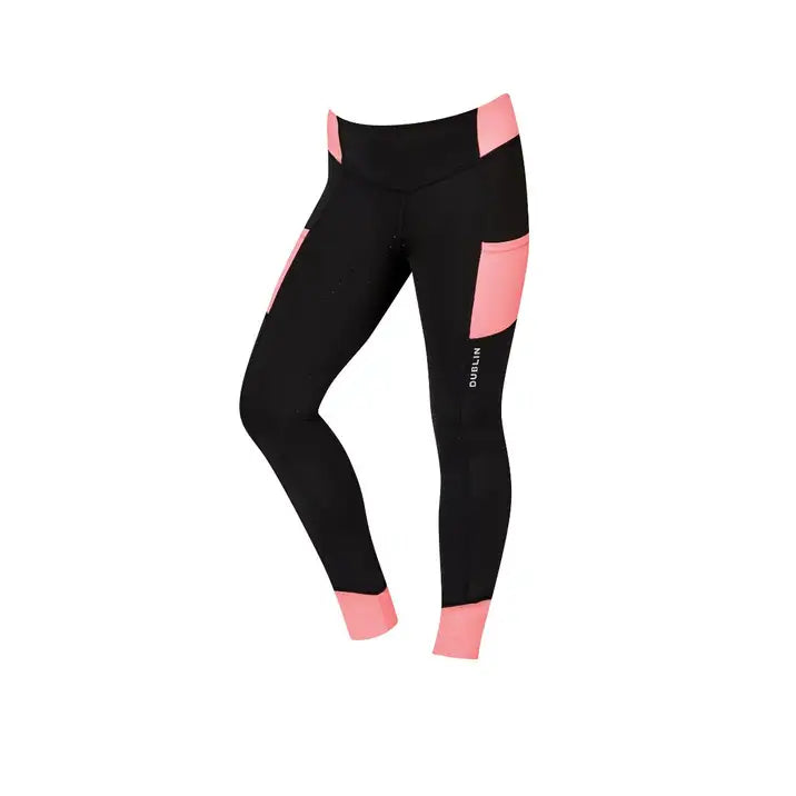 DUBLIN POWER PERFORMANCE MID RISE COLOUR BLOCK TIGHTS