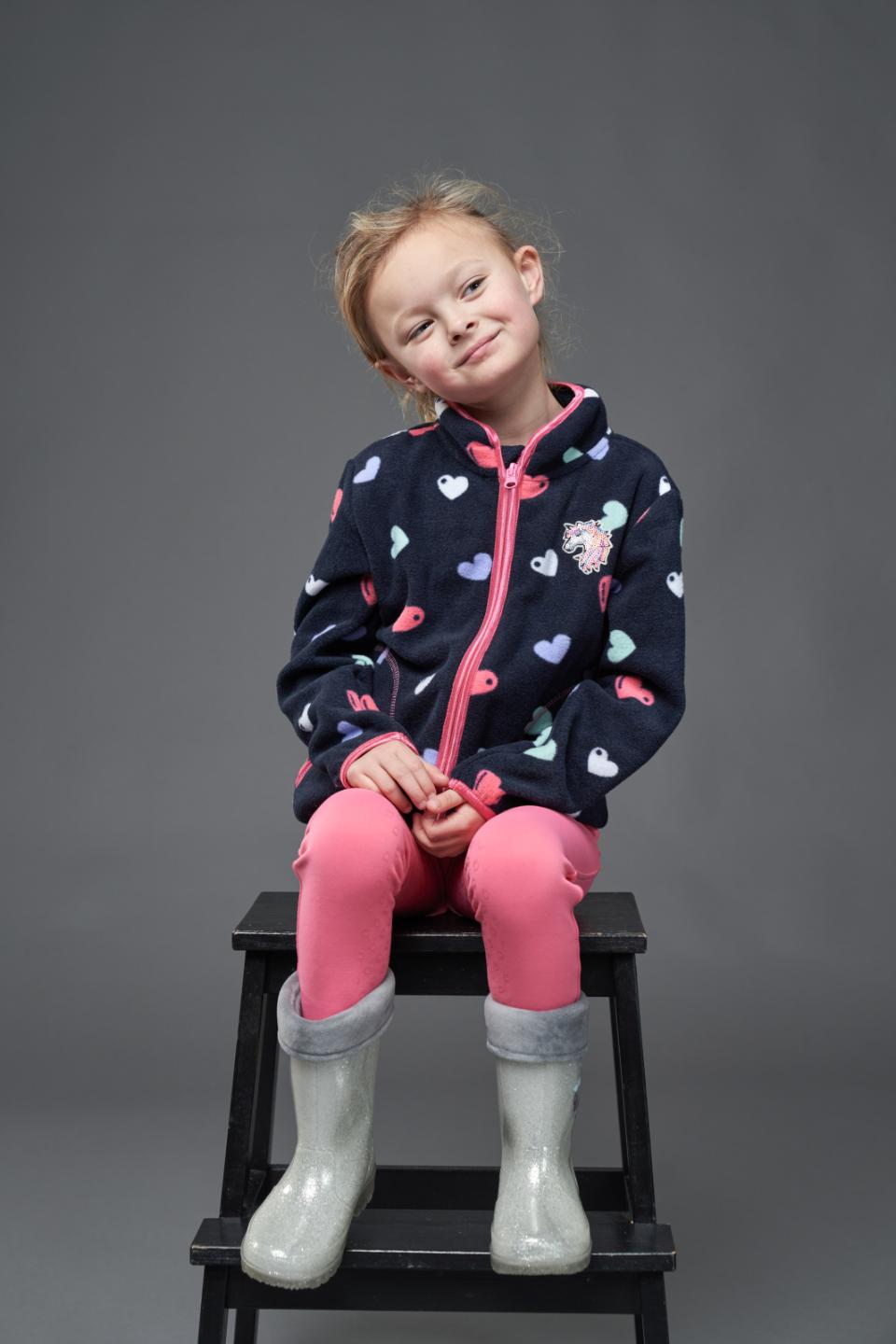 EQ KIDS Hannah zip fleece
