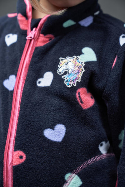 EQ KIDS Hannah zip fleece